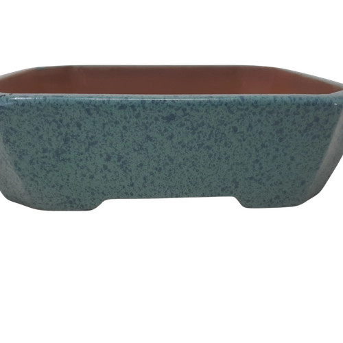 Maceta Bonsai Rectangular Yixing | Maceta Esmaltada Hexagonal 6.5" - Imagen 1 de 3