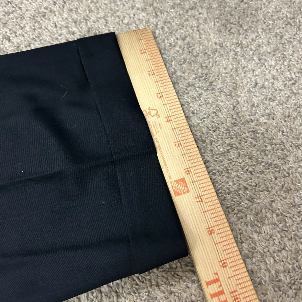 Kirkland платье брюки мужские 38 X 32 итальянская шерсть плиссированные платье Slack темно-синий новый - Изображение 4 из 4