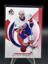 2024-25 SP Authentic Mathew Barzal Red Limited #26 Islanders
