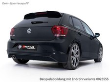 Remus Escape VW Polo 6 Gti Aw (Mod.mit Opf ) Desde 2019 2x84mm Carbono Carrera