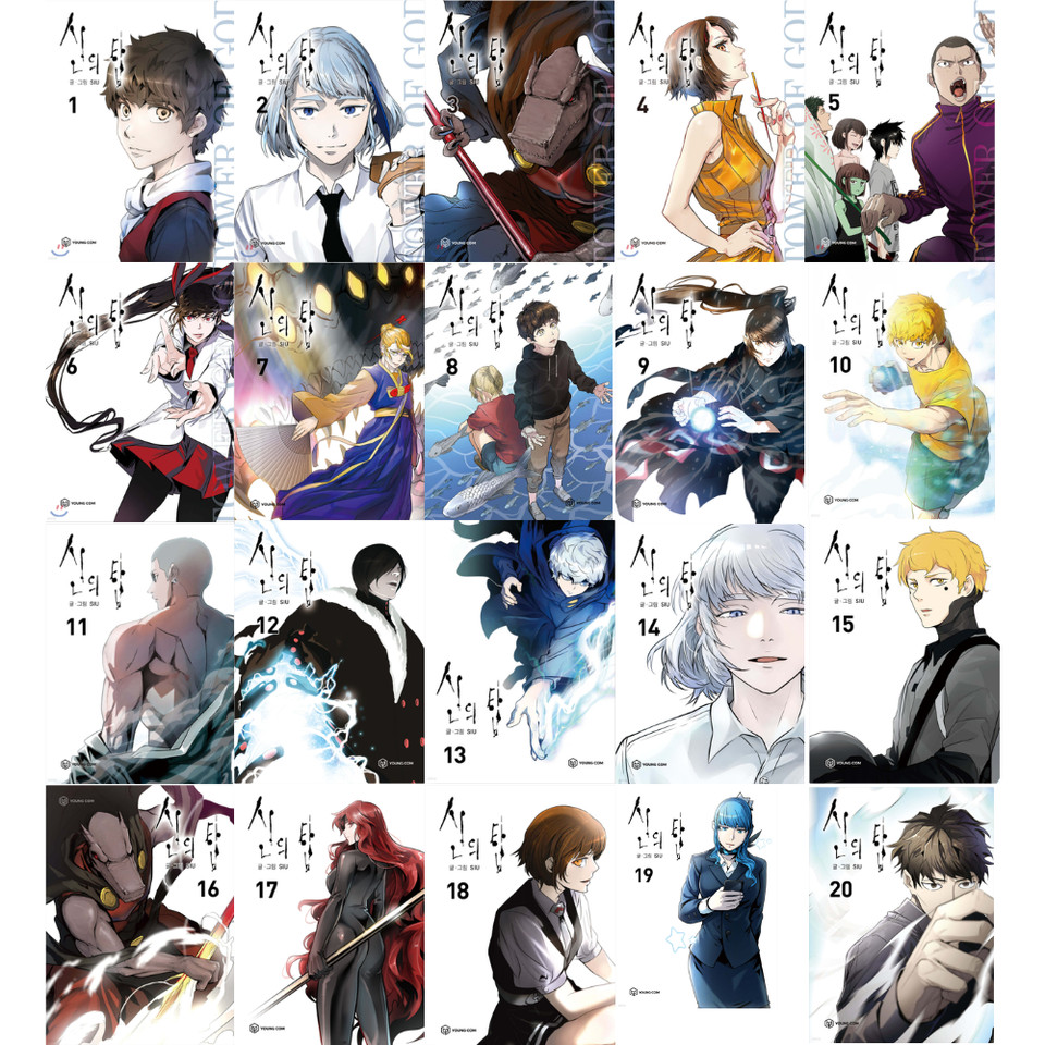 Torre de Dios Vol. 1-20 Elige tu volumen Corea webtoon cómic manga