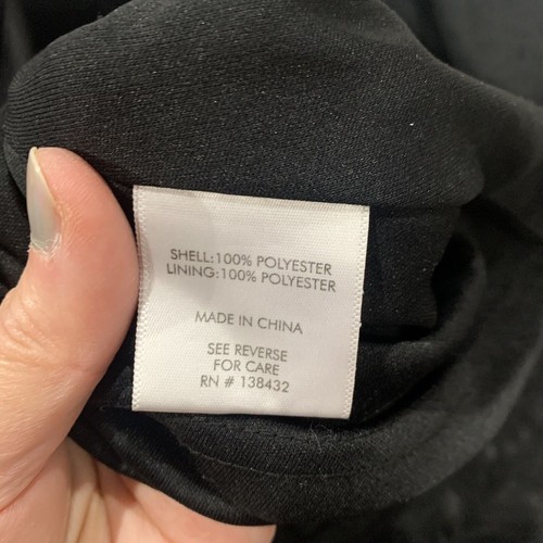 Modcloth Plus Sz 1X Skirt Black Layered Tulle Knee Length Elastic Waist Pull On - Picture 6 of 10