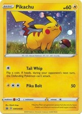 NM-Mint Pikachu - SWSH039 - SWSH Black Star Promos Pokemon SWSH Black Star Promo