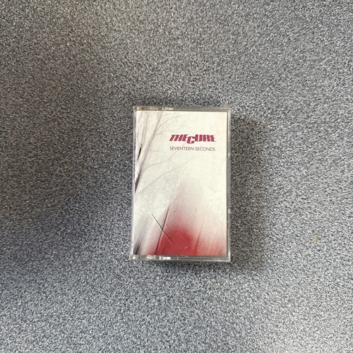 Vtg 1980 THE CURE Album SEVENTEEN SECONDS Cassette TESTED Tape Lp NEAR MINT!!