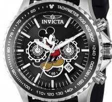 Orologio Uomo Disney Invicta Topolino 47mm Edizione Limitata 39041 Nuovo con Scatola