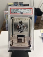 2023 National Treasures - Century Materials Jalen Hurts #CEN-JHS Holo-Gold /10