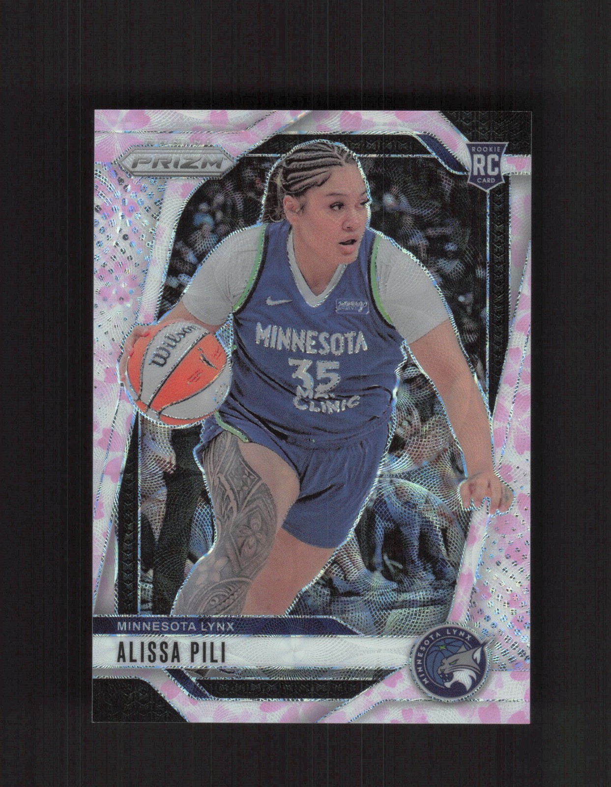 2024 Panini Prizm WNBA #83 Alissa Pili Cherry Blossom Prizms FOTL #/20