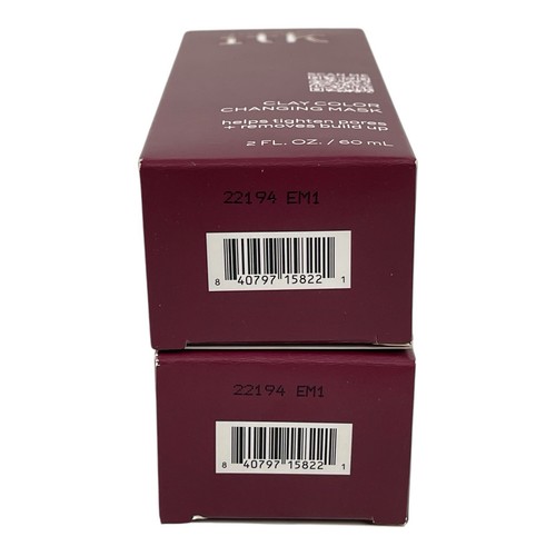 LOT OF 2 ITK Clay Color Changing Mask Clay Deep Pore Cleanser + Minimizer 2oz - Picture 5 of 6