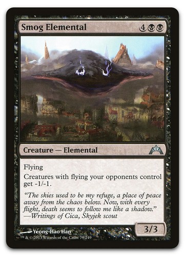 Smog Elemental #79 (NM) Gatecrash GTC Magic MTG - Picture 1 of 2
