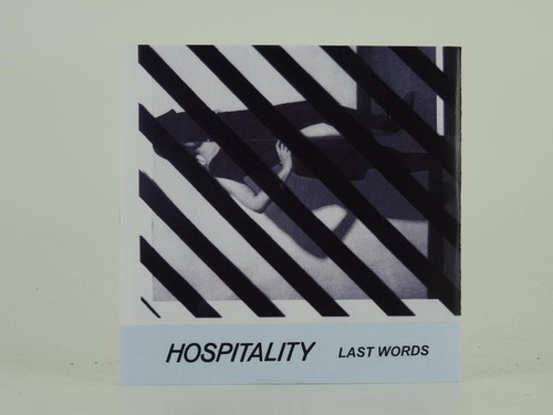 HOSPITALITY LAST WORDS (D7) 1 Track Werbe CD Single plus Bildhülle FI