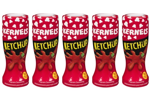 Kerne Ketchup Popcorn Gewürz, 125g (5er Pack) (Importiert aus Kanada) - Bild 2 von 5