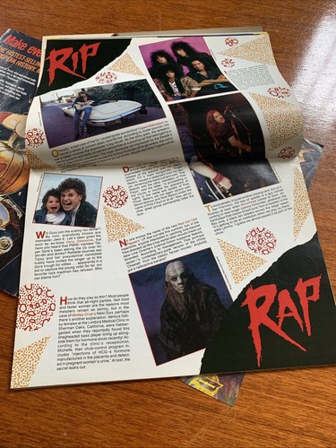 RIP Magazine: September 1987 - Judas Priest, Exodus, Metal Church, Death Angel - Picture 9 of 24
