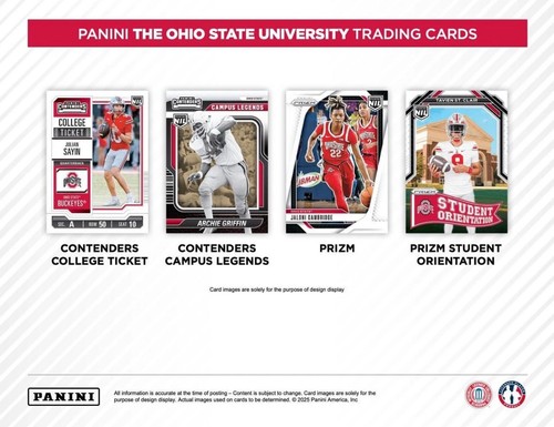 2025 Panini NIL The Ohio State University Hobby Box - Picture 3 of 5