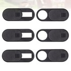  6PCS Plastic Webcam Cover Portable Lens Privacy Cover Webcam Decorative Patch