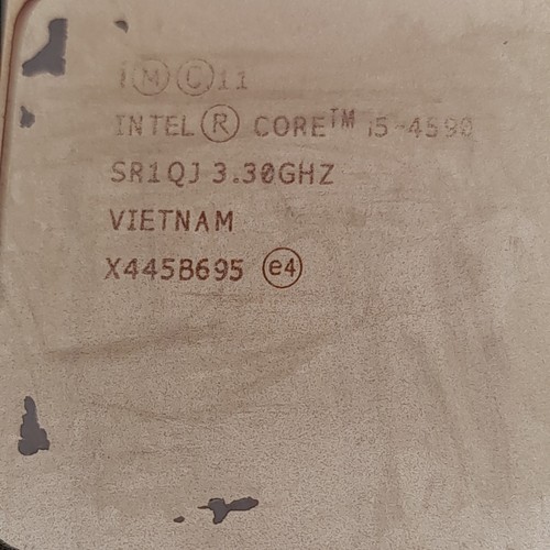 Intel Core i5-4590 3,3 GHz 5 GT/s LGA 1150 Desktop Prozessor CPU SR1QJ - Bild 3 von 6