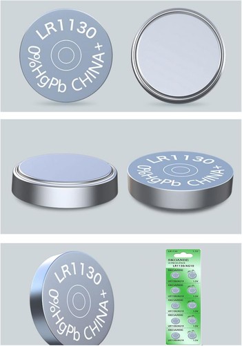 SKOANBE LR1130 AG10 Button Cell Battery 10 Pack Long Lasting Power - Picture 6 of 11