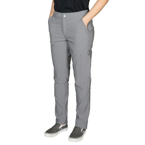 NWT Womens Columbia Straight Leg Active Fit Fleece Lined Pants Size 8, City Grey - Picture 3 of 9