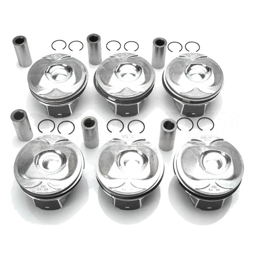 6PCS/Set New Supercharged Piston With Rings For Jaguar Land Rover 3.0L V6 - Picture 9 of 11