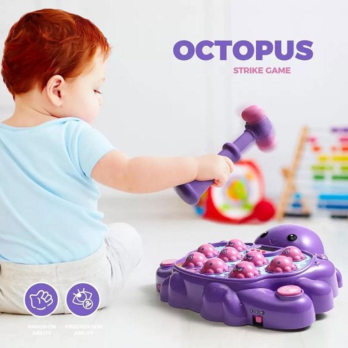 Octopus Strike Gioco, Giocattolo Educativo Musicale Whack-A-Mole Z8Y1 F6M4 V1U1 C1 M7O6 - Foto 2 di 24