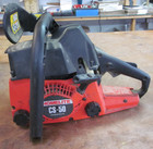 older Homelite cs-50 chainsaw, as is w/ owner's manual