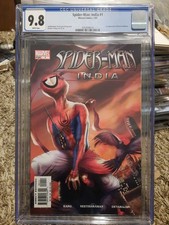 Spiderman India 1 cgc 9.8 Marvel 2005 1st appearance of Pavitr Prabhakar WP NM