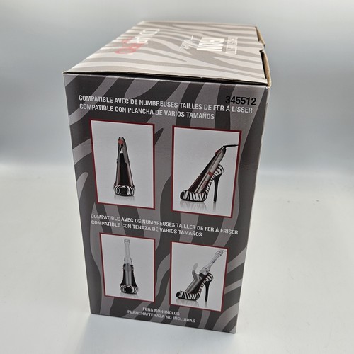 Chic Stiletto Conair Professional Zebra Print High Heel Curling Iron Holder NEW - Picture 4 of 7