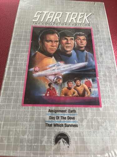 5 Star Trek VHS Tapes: The Collectors Editions, New (Factory Sealed) See Photos - Picture 3 of 11