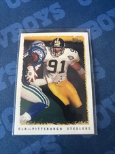 1995 Topps Kevin Greene Pittsburgh Steelers #219 Auburn Tigers 1747
