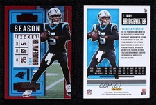 2020 Panini Contenders Season Ticket FOTL Red Zone Teddy Bridgewater #87