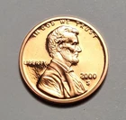 2000 S  LINCOLN MEMORIAL PENNY PROOF #C10704