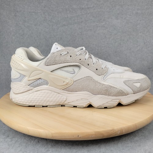 Nike Air Huarache Runner Summit White Platinum DZ3306-100 Mens 13 Shoes Sneakers - Picture 4 of 12