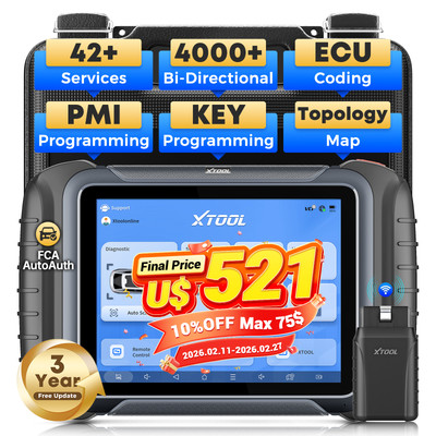 2026 XTOOL D8W V2.0 Bidirectional  OBD2 Scanner Full System Diagnostic Tool WiFi