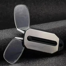 Ultra Thin Reading Glasses Nose Clip Optics Presbyopic +1.0 +1.5 +2.0 +2.5 +3.0