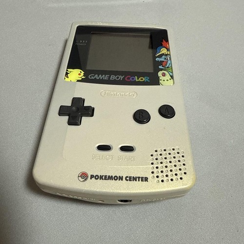 Nintendo Gameboy Color Pokemon Center Limited Edition console with Case 1603-1 - Picture 5 of 11