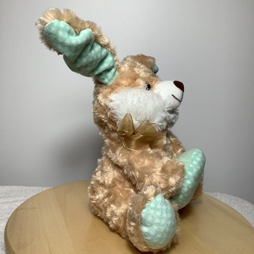 Goffa Conejo de Pascua Peluche Música Animada Hippity Hop Danza Mudanza - Imagen 4 de 6