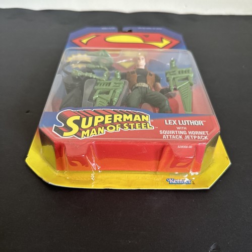 Vintage Superman Man Of Steel Lex Luthor Squirting Hornet Attack Jetpack SOC - Bild 2 von 5