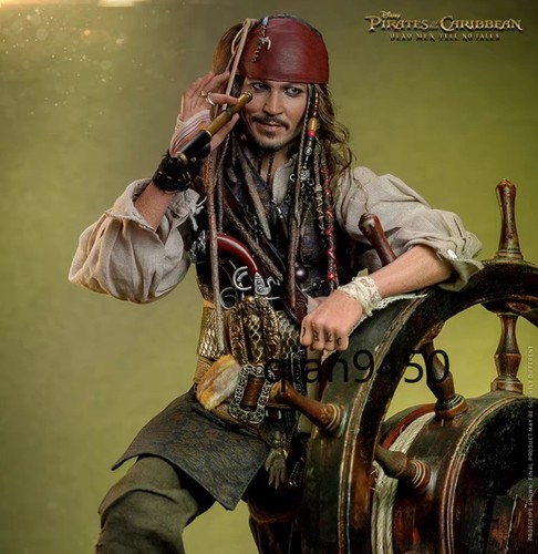 Action Figure Jack Sparrow Pirates of the Caribbean Movable New Birthday Gift - Picture 15 of 21