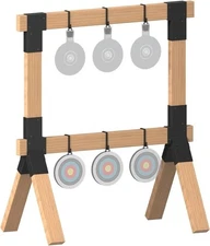2X4 Target Stand Brackets | Heavy Duty Metal Shooting Target Holder with 12 Hook