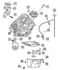 Genuine Mopar Oil Pickup Tube 53021776AA