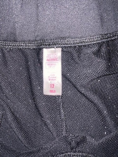 Girl's Justice Draw String Sweat Pants Size 12 - Picture 2 of 3