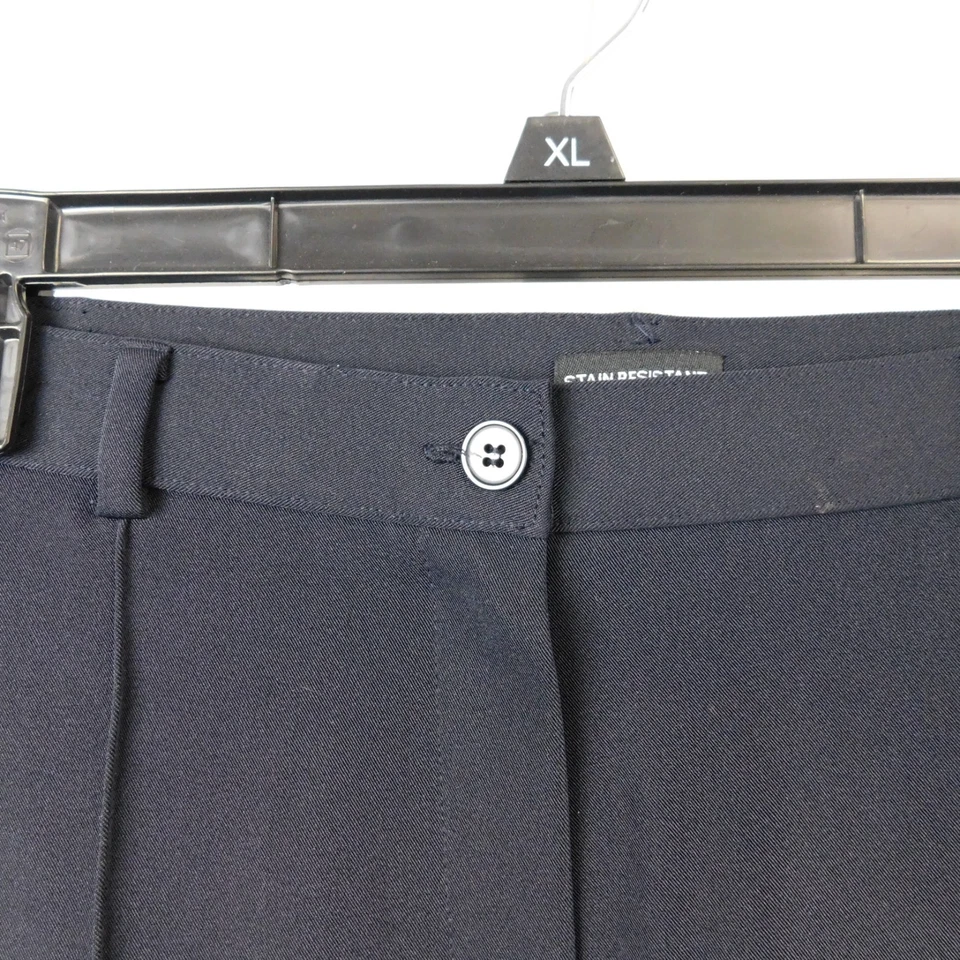 Women's Focus 2000 Petite Wide Leg Workwear Dress Pants 6P, Navy #4111 - Image 3 of 4