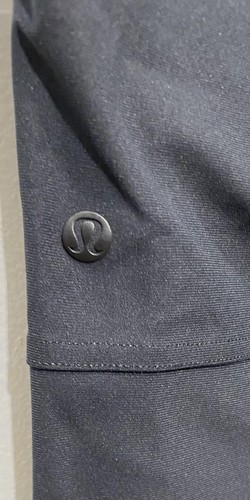 Pantalones Lululemon Para Hombre Talla 34x30 Se Ajusta 33x30 Negro ABC Tech Elastizado Rendimiento - Imagen 5 de 12