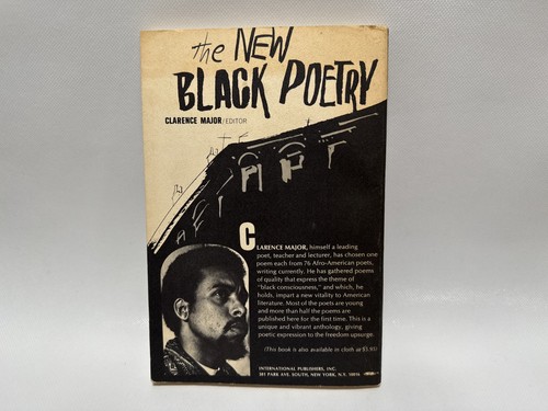 Konvolut 5 schwarze Gedichte Softcover Bücher 70er 80er Vintage Clarence Major - Bild 4 von 17