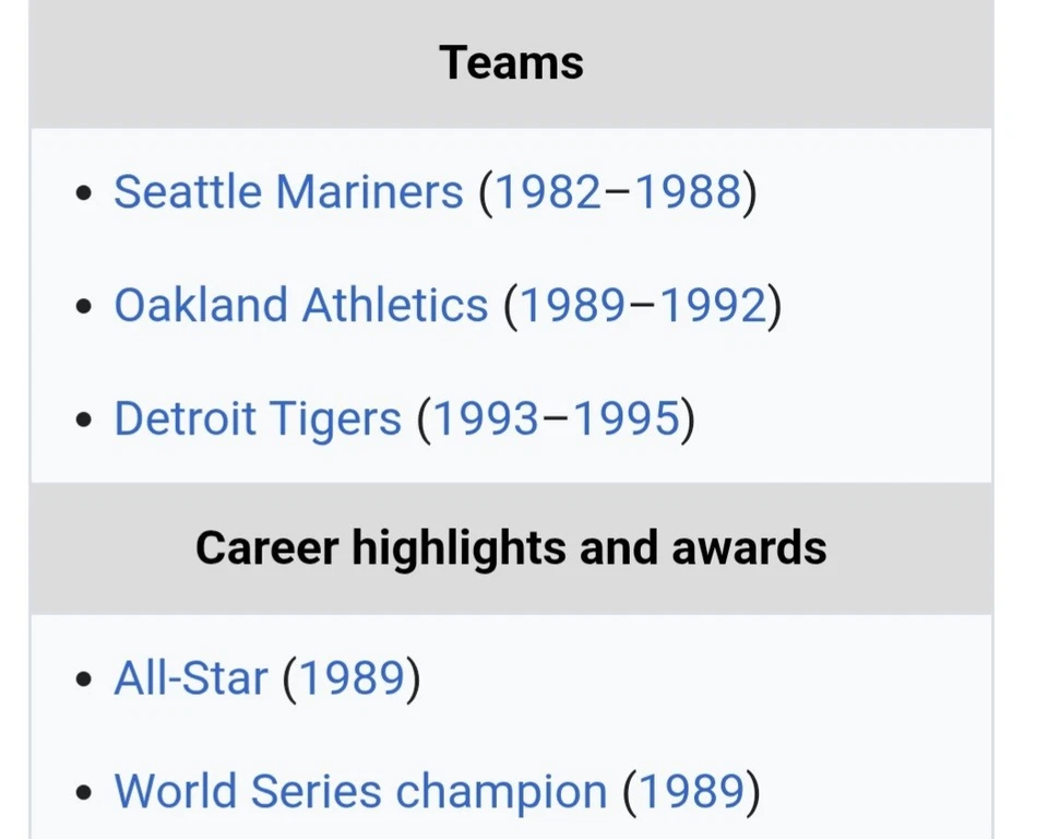 Mike Moore( MLB Pitcher ) Signed 8x10 Color Photo - Image 4 of 4