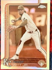 2025 Topps Chrome - Bobby Witt Jr. #93 Sepia Refractor