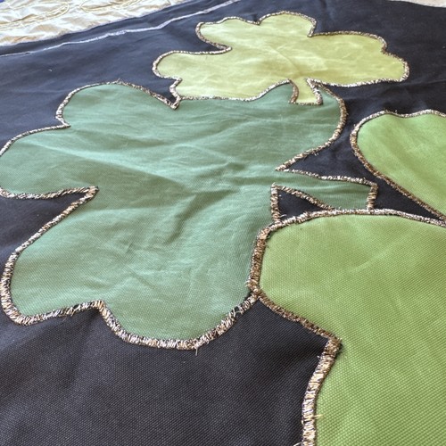 Nylon St Patrick's Day Kleeblatt Regenbogen Hof Haus Flagge Banner Topf Gold - Bild 5 von 8