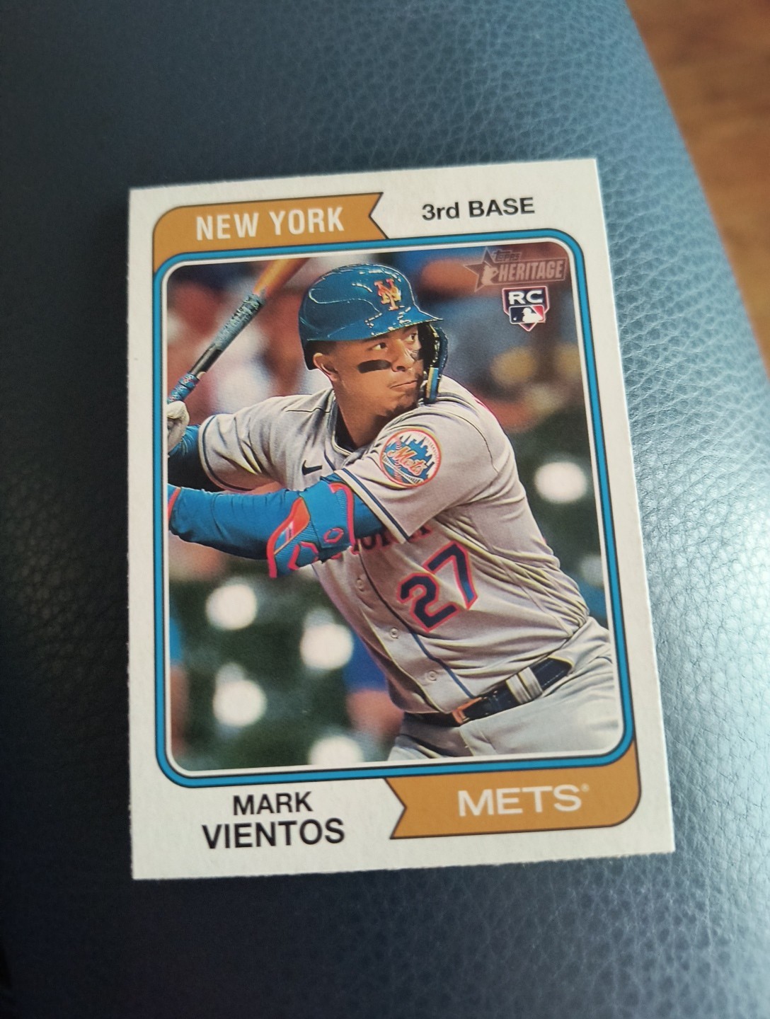 MARK VIENTOS 2023 TOPPS HERITAGE (RC) #124 FREE SHIPPING