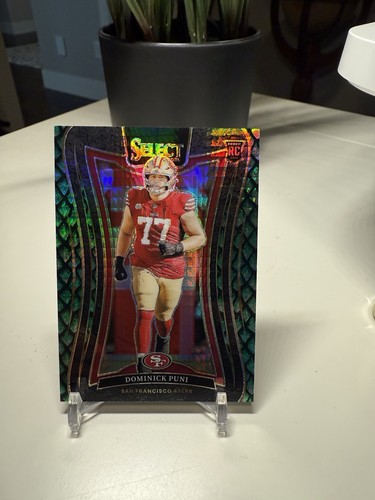Dominick Puni -- 2024 Panini Select Suite Level Dragon Scale - RC 74/81