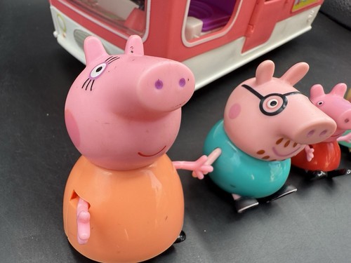 Peppa Pig Large Family Motorhome Caravan Vehicle Toy Playset & Figures ~ Sounds - Bild 2 von 11