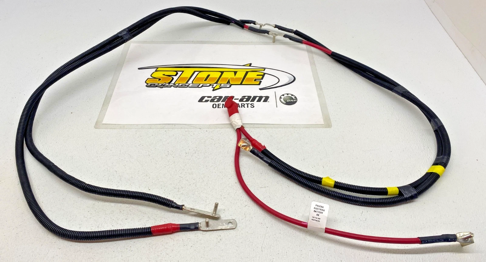 New Take Off Can-Am Maverick R Battery Power Wire Wiring Positive Ground